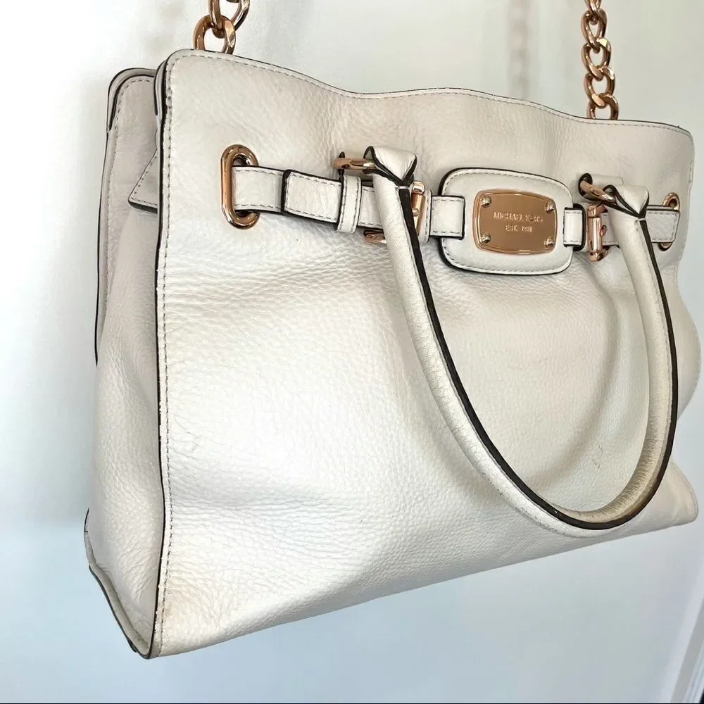 Michael‎ Kors Hamilton Maxi Tote with Rose Gold Hardware